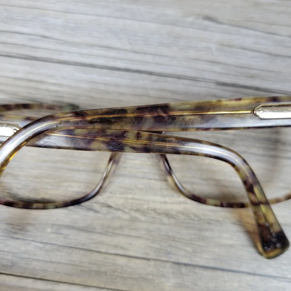 Coach Eyeglass Frames HC 6065 5287 Confetti Light Brown Cat Eye Women 51 17 135